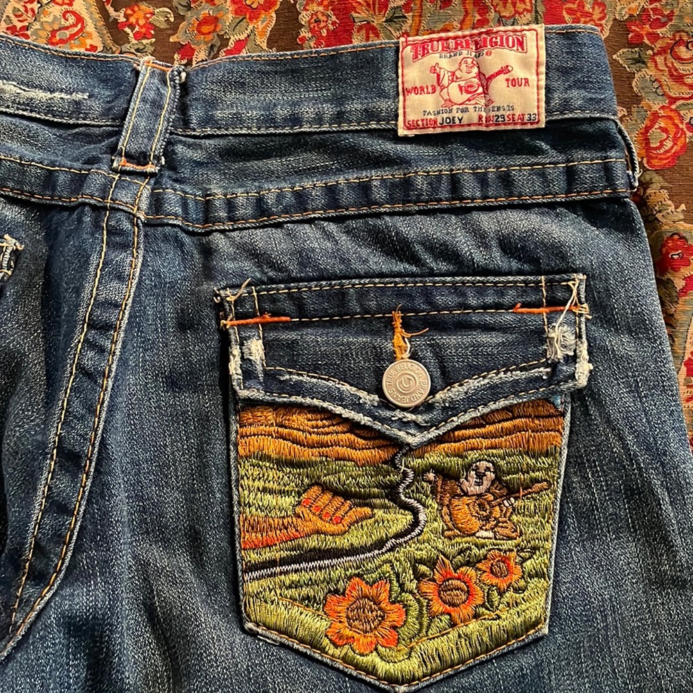 True Religion 29 Joey Buddha jeans